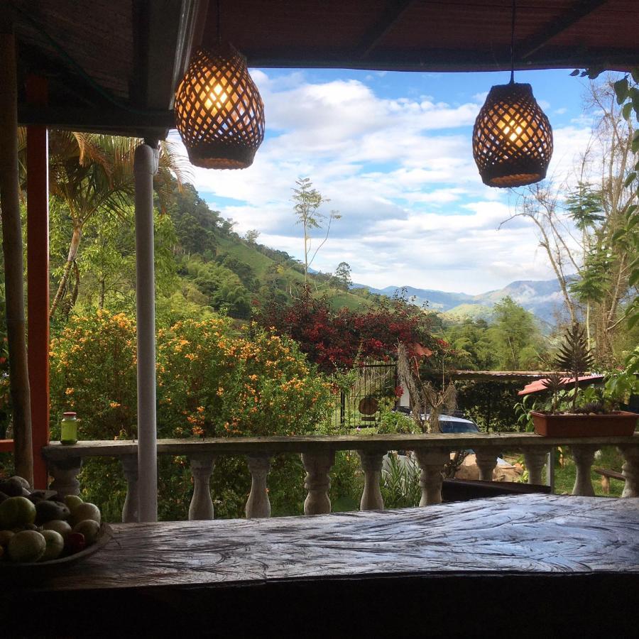 Finca Flora Del Rio, Habitacion Las Orquideas Pijao 외부 사진