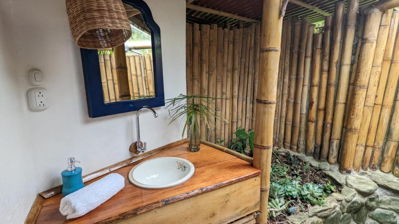 Finca Flora Del Rio, Habitacion Las Orquideas Pijao 외부 사진
